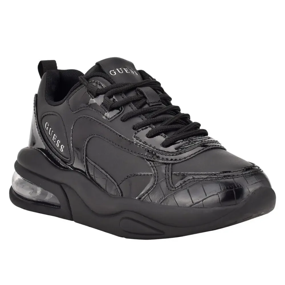 Guess Women's Fever Sneakers Black Sz 5.5